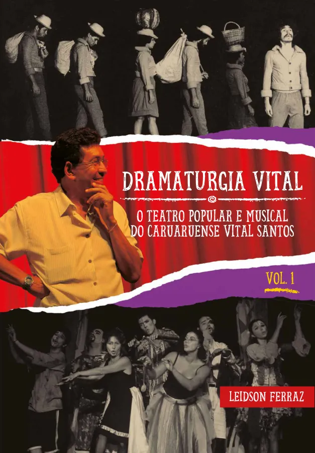 Capa do livro Dramaturgia Vital · Vol. 1