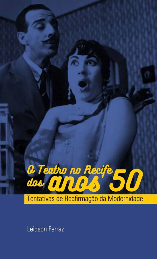 Capa do livro O Teatro no Recife dos Anos 50